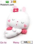 Download mobile theme sleepy bunny