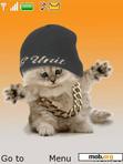 Download mobile theme Hip Hop Cat