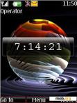 Download mobile theme swf clock abstract colours