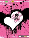 Download mobile theme Heart n Skull