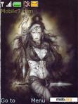 Download mobile theme Gothic women-warrior