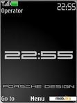 Download mobile theme Clock_Porsche v.3