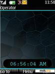 Download mobile theme digital clock