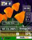 Download mobile theme Night flowers