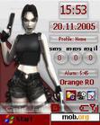 Download mobile theme Lara Croft