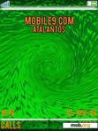 Download mobile theme Green Tornado