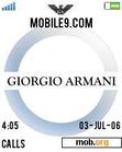 Download mobile theme Giorgio Armani