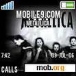 Download mobile theme Metallica