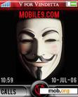 Download mobile theme V for Vendetta