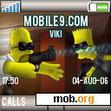 Download mobile theme Simpsons j300i