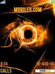 Download mobile theme Burning Eye