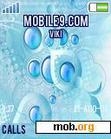 Download mobile theme blue abstract