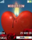 Download mobile theme Candle+Heart