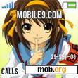 Download mobile theme Suzumiya Haruhi Theme2 Fixed Version!!!