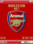 Download mobile theme Arsenal FC