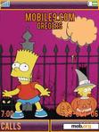 Download mobile theme Simpsons Halloween