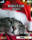 Download mobile theme Weihnachtskatze