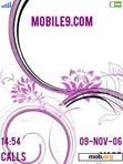 Download mobile theme Purple Lamour