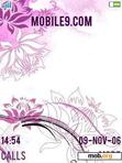 Download mobile theme Purple Lamour