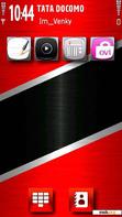 Download mobile theme nokia red metal by venky