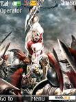 Download mobile theme God Of War