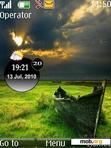 Download mobile theme Nature Clock