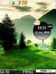 Download mobile theme Nature Clock