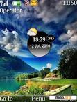 Download mobile theme Nature Clock