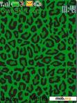 Скачать тему green pattern animal