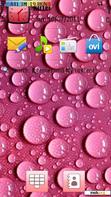 Download mobile theme pink drops