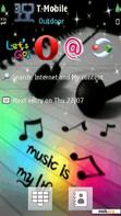 Download mobile theme Her Music v1.0 Nokia 5230 S60v5.si