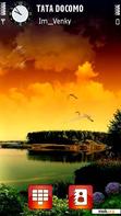 Download mobile theme Evening landscape nature by venky