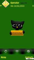 Download mobile theme animated cat