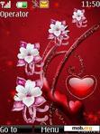 Download mobile theme Animated Love