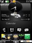 Скачать тему htc black