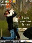 Download mobile theme Your Love