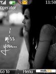 Download mobile theme I Miss You