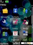 Download mobile theme Bubble Berry