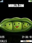 Download mobile theme funny pears