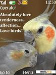 Download mobile theme LOVE BIRDS