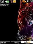 Download mobile theme Tiger With Tone