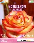 Download mobile theme animated flower