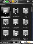 Download mobile theme nokia black