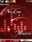 Download mobile theme Nokia Music Edition By ACAPELLA