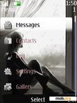 Download mobile theme LONELY GIRL