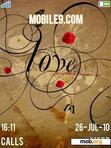 Download mobile theme Abstract Love