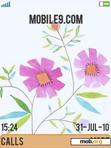 Download mobile theme pastel flower