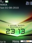 Download mobile theme New Clock