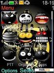 Download mobile theme BlacK SmileyS