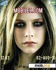 Download mobile theme AVRIL LAVIGNE UNDER MY SKIN